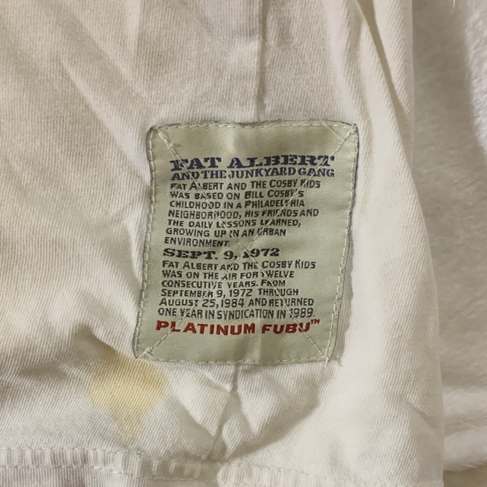 Fubu Cream Tee With Bold Graphic View 2